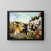 At the fair - Rafael Arroyo Fernández — framed artwork on a wall