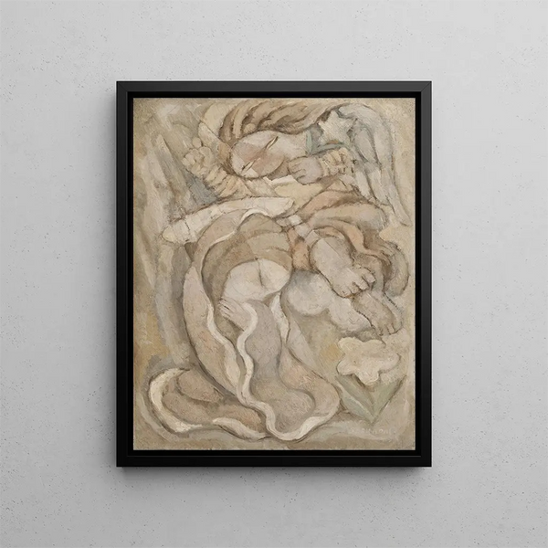L'Annonciation - Rafael Barradas — framed artwork on a wall