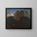 Les émigrants - Rafael Barradas — framed artwork on a wall