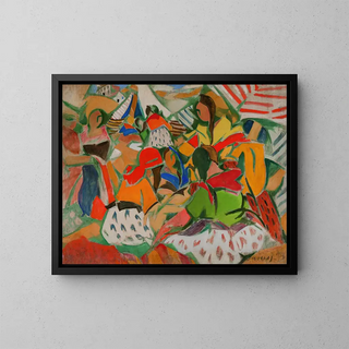 Zngaras - Rafael Barradas — framed artwork on a wall