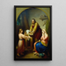 The Holy Family - Rafael Flores — framed artwork on a wall