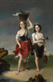 Les chercheurs de coquillages - Rafael García Hispaleto — artwork view