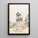 Campo San Zanipolo - Rafael Senet y Pérez — framed artwork on a wall