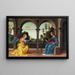 L'Annonciation - Raffaellino del Garbo — framed artwork on a wall