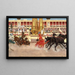 Race of chariots in the circus - Raffaello Sorbi — framed artwork on a wall