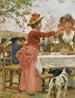 Fêtes dans la campagne - Raffaello Sorbi — artwork view