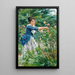 La taille des roses - Raffaello Sorbi — framed artwork on a wall