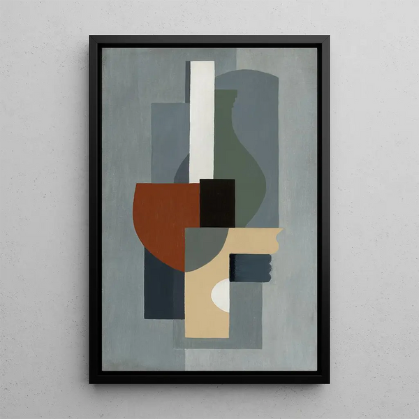 Composition III - Ragnhild Keyser — framed artwork on a wall