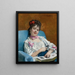 Family Album Painting by Aline - Raimundo de Madrazo y Garreta — framed artwork on a wall