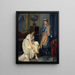 Confidence - Raimundo de Madrazo y Garreta — framed artwork on a wall