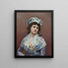 Contemplation - Raimundo de Madrazo y Garreta — framed artwork on a wall