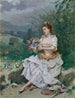 The Flower Bouquet - Raimundo de Madrazo y Garreta — artwork view