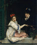 Girls at the Window - Raimundo de Madrazo y Garreta — artwork view