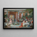Bal masqué à l'hôtel Ritz Paris - Raimundo de Madrazo y Garreta — framed artwork on a wall