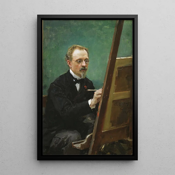Portrait of Federico de Madrazo painting - Raimundo de Madrazo y Garreta — framed artwork on a wall
