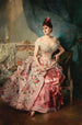 Portrait of a lady - Raimundo de Madrazo y Garreta — artwork view