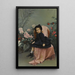 Portrait of Mercedes de Heeren - Raimundo de Madrazo y Garreta — framed artwork on a wall