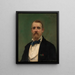 Samuel P. Avery 1822-1904 - Raimundo de Madrazo y Garreta — framed artwork on a wall