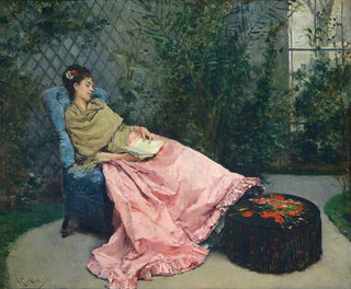 Siesta - Raimundo de Madrazo y Garreta — artwork view