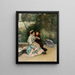 The Letter - Raimundo de Madrazo y Garreta — framed artwork on a wall