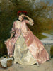 Woman with a picnic basket - Raimundo de Madrazo y Garreta — artwork view