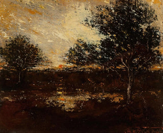 Reflection Painting - Ralph Albert Blakelock — artwork view