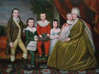 Madame Noah Smith et ses enfants - Ralph Earl — artwork view