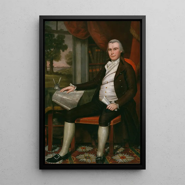 Noah Smith - Ralph Earl — framed artwork on a wall