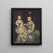 Portrait of Mrs. William Taylor - Ralph Earl — framed artwork on a wall