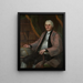 Reverend Nehemiah Strong - Ralph Earl — framed artwork on a wall