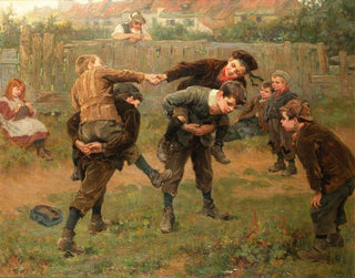 The Tournament - Ralph Hedley — artwork view