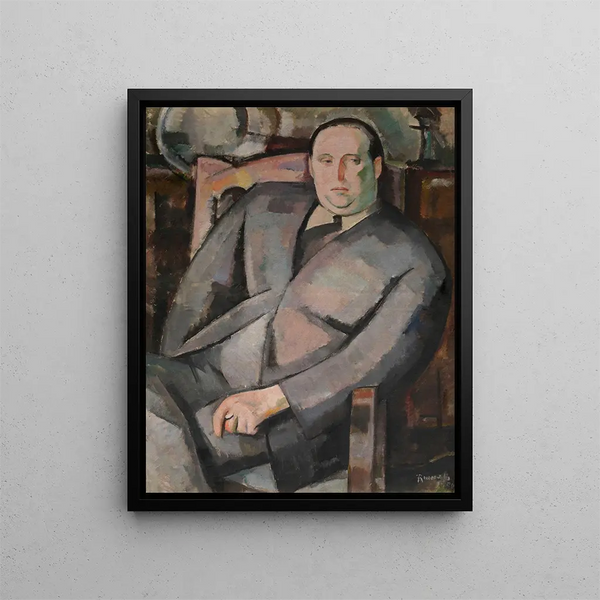 Paul Gustave van Hecke - Ramah — framed artwork on a wall