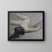 Female Nude Painting - Ramon Casas — framed artwork on a wall
