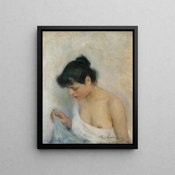 Study - Ramon Casas — framed artwork on a wall