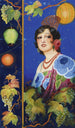 Young woman with shawl - Ramon José Izquierdo y Garrido — artwork view