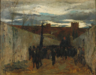 Funeral of Fortuny - Ramon Tusquets — artwork view