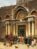 Venice The Patriarch at Capa Magna leaving San Giovanni e Paolo - Ramon Tusquets — artwork view