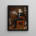 The Young Artist - Randall Palmer — framed artwork on a wall