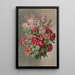 Nuances of violet and rare rednesses - Raoul M. de Longpré — framed artwork on a wall