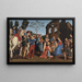 L'Adoration des rois - Raphael — framed artwork on a wall