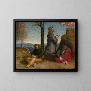 L'Agonie dans le jardin - Raphael — framed artwork on a wall