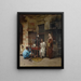 The Cairo Tobacconist - Raphael von Ambros — framed artwork on a wall