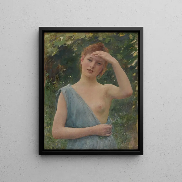 Adolescence - Raphaël Collin — framed artwork on a wall