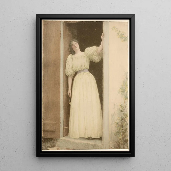The Departure - Raphaël Collin — framed artwork on a wall
