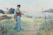 The Blue Kimono - Raphaël Collin — artwork view