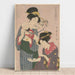 Reproduction of the painting Rat et cheval - Kitagawa Utamaro