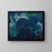 Roche à la mer - Raymond Jonson — framed artwork on a wall