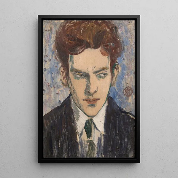 Edward McKnight Kauffer - Raymond McIntyre — framed artwork on a wall