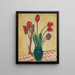 Tulips - Raymond McIntyre — framed artwork on a wall