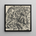 Harvesters of potatoes working in the fields - Leo Gestel — wall display of the artwork
